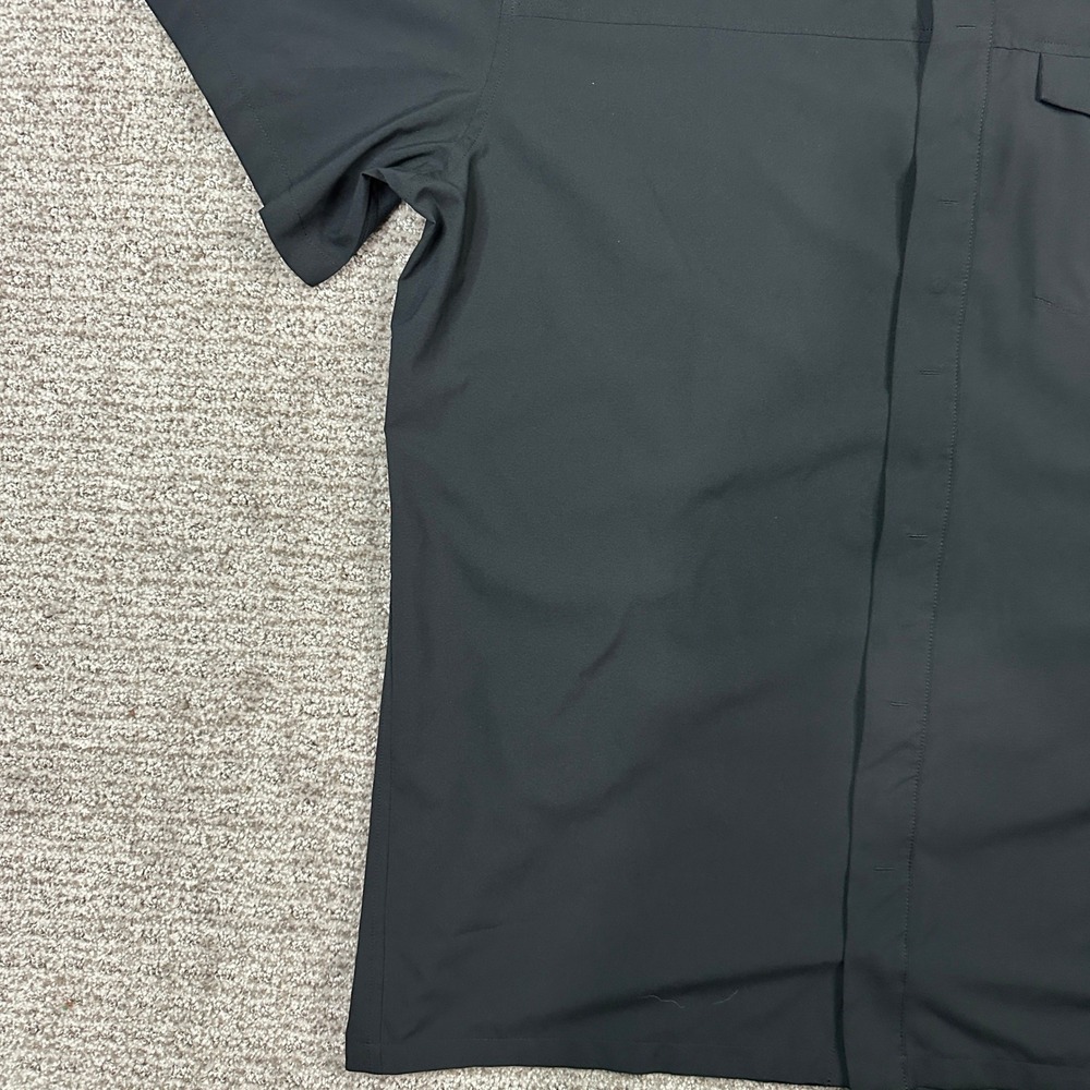Arc'teryx Skyline SS Shirt Mens XL Black Petzl Logo Technical Button Up CA34438 - Picture 9 of 10